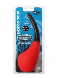 Анальный душ MENZSTUFF 310ML ANAL DOUCHE RED/BLACK - Dream Toys - купить с доставкой в Таганроге