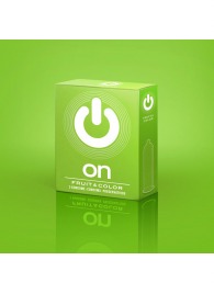 Цветные ароматизированные презервативы ON) Fruit   Color - 3 шт. - ON) - купить с доставкой в Таганроге