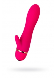 Розовый вибромассажёр с небольшим клиторальным отростком - 15 см. - A-toys купить в Таганроге с доставкой в Orgasmix.ru Розовый вибромассажёр с небольшим клиторальным отростком - 15 см. - A-toys