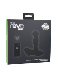 Чёрный перезаряжаемый массажёр предстательной железы NEXUS Revo Slim - Nexus Range - в Таганроге купить с доставкой