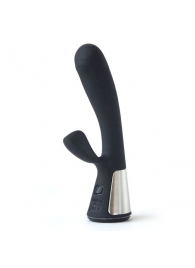 Чёрный интерактивный вибратор Kiiroo Ohmibod Fuse - 18 см. - Kiiroo