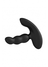 Черный силиконовый стимулятор простаты Levett Nitoc с пультом ДУ - Levett - в Таганроге купить с доставкой