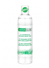 Гель-смазка 2-в-1 MASSAGE   LUBRICANT ALOE VERA - 300 мл. - Waterglide - купить с доставкой в Таганроге