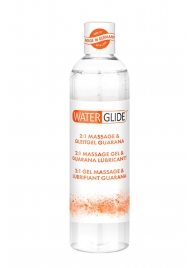 Гель-смазка 2-в-1 MASSAGE   LUBRICANT GUARANA - 300 мл. - Waterglide - купить с доставкой в Таганроге