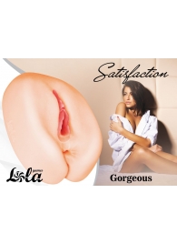 Мастурбатор с 2 тоннелями Satisfaction Gorgeous - Lola Games - в Таганроге купить с доставкой