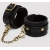 Черные оковы на ноги Bound to You Faux Leather Ankle Cuffs - Fifty Shades of Grey - купить с доставкой в Таганроге