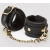 Черные наручники Bound to You Faux Leather Wrist Cuffs - Fifty Shades of Grey - купить с доставкой в Таганроге