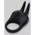 Черное эрекционное виброкольцо Sensation Rechargeable Vibrating Rabbit Love Ring - Fifty Shades of Grey - в Таганроге купить с доставкой