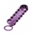 Закрытая фиолетовая насадка с пупырышками SAMURAI PENIS SLEEVE PURPLE - 14,5 см. - NMC - в Таганроге купить с доставкой