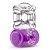 Фиолетовое эрекционное виброкольцо One Night Stand Vibrating C-Ring - Blush Novelties - в Таганроге купить с доставкой
