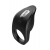 Черное эрекционное виброкольцо Vibro Lust Ring - MALESATION - в Таганроге купить с доставкой