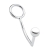 Кольцо на пенис с анальным стимулятором Stainless Steel Anal Hook   Cock Ring - BlueLine - в Таганроге купить с доставкой