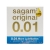 Увлажнённый презерватив Sagami Original 0.01 Extra Lub - 1 шт. - Sagami - купить с доставкой в Таганроге