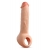 Телесная насадка-удлинитель Thrive 8.75 Inch Realistic Penis Extender Sleeve - 22,2 см. - Blush Novelties - в Таганроге купить с доставкой
