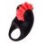 Чёрно-красное эрекционное виброкольцо Erotist - Erotist Adult Toys - в Таганроге купить с доставкой
