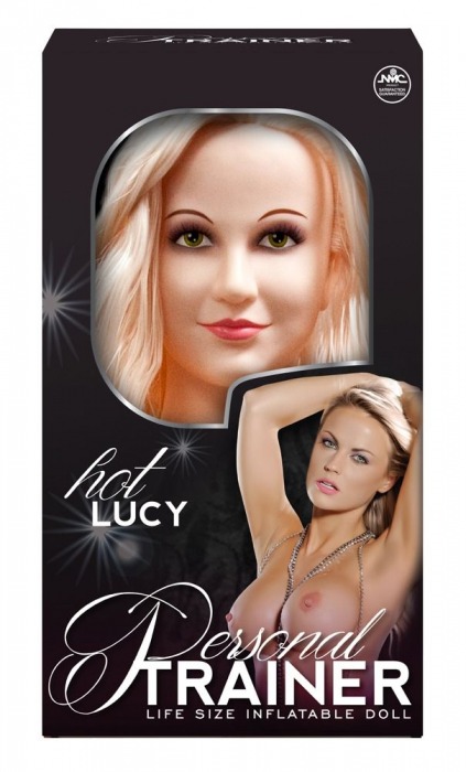 Надувная кукла с вибрацией и 2 любовными отверстиями Hot Lucy Lifesize Love Doll - NMC - в Таганроге купить с доставкой