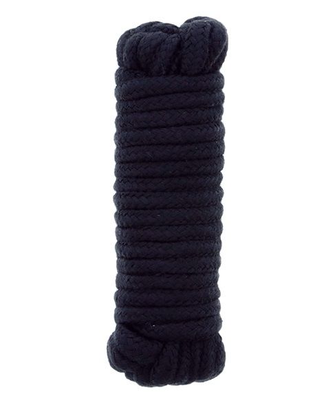 Чёрная веревка для связывания BONDX LOVE ROPE - 5 м. - Dream Toys - купить с доставкой в Таганроге