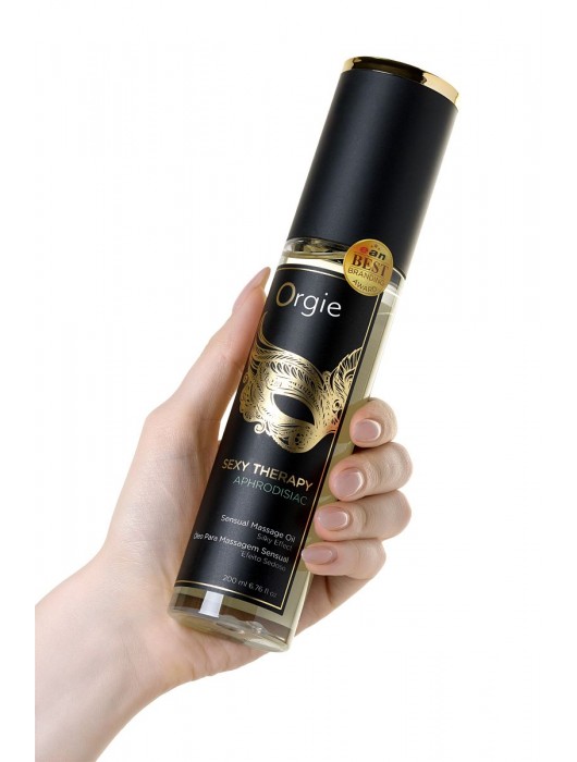 Минеральное массажное масло Orgie Sexy Therapy Afrodisiac - 200 мл. - ORGIE - купить с доставкой в Таганроге