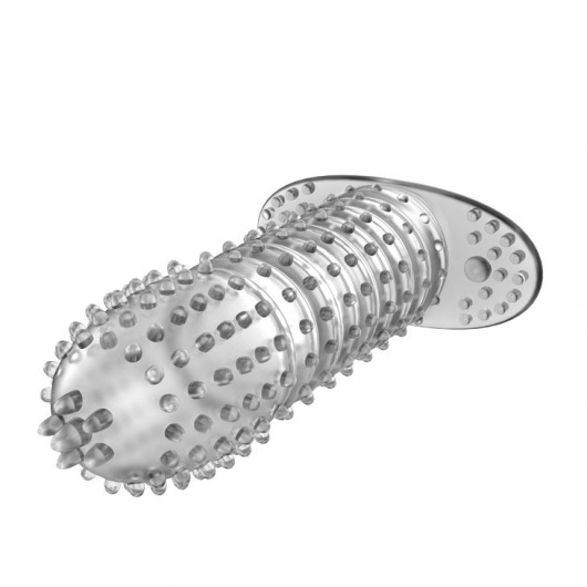 Закрытая прозрачная насадка Crystal sleeve - 12 см. - Erowoman-Eroman - в Таганроге купить с доставкой