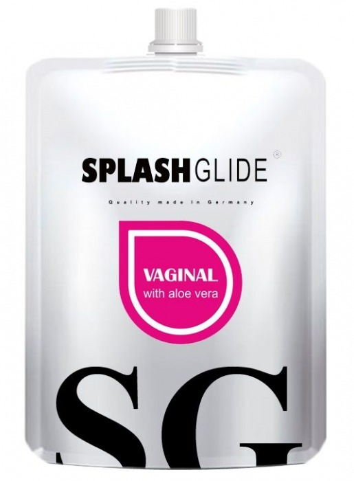 Ухаживающий лубрикант на водной основе Splashglide Vaginal With Aloe Vera - 100 мл. - Splashglide - купить с доставкой в Таганроге