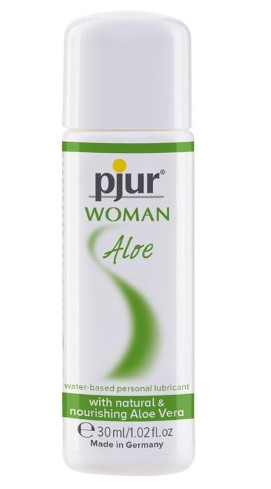 Лубрикант на водной основе pjur WOMAN Aloe - 30 мл. - Pjur - купить с доставкой в Таганроге