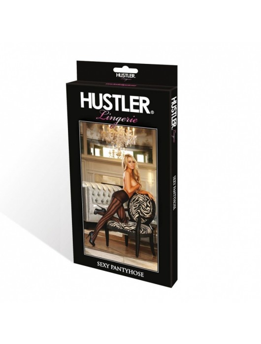 Колготки с орнаментом в виде треугольников - Hustler Lingerie купить с доставкой