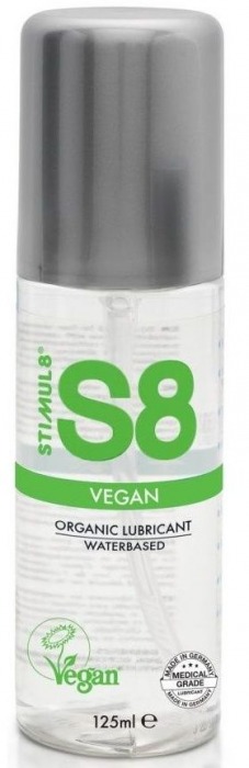 Веганский лубрикант на водной основе S8 Vegan Lube - 125 мл. - Stimul8 - купить с доставкой в Таганроге
