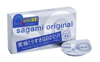 Ультратонкие презервативы Sagami Original QUICK - 6 шт. - Sagami - купить с доставкой в Таганроге