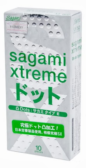 Презервативы Sagami Xtreme Type-E с точками - 10 шт. - Sagami - купить с доставкой в Таганроге