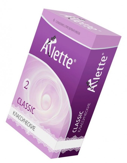 Классические презервативы Arlette Classic - 6 шт. - Arlette - купить с доставкой в Таганроге