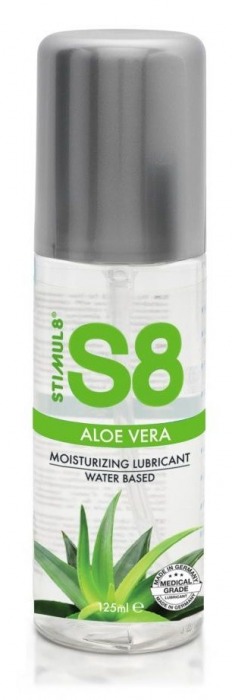 Лубрикант на водной основе S8 Aloe Vera Lube - 125 мл. - Stimul8 - купить с доставкой в Таганроге