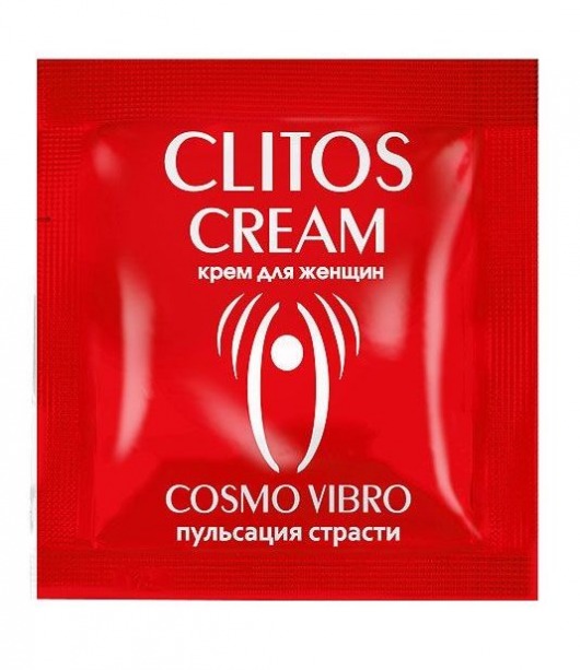 Пробник возбуждающего крема для женщин Clitos Cream - 1,5 гр. - Биоритм - купить с доставкой в Таганроге