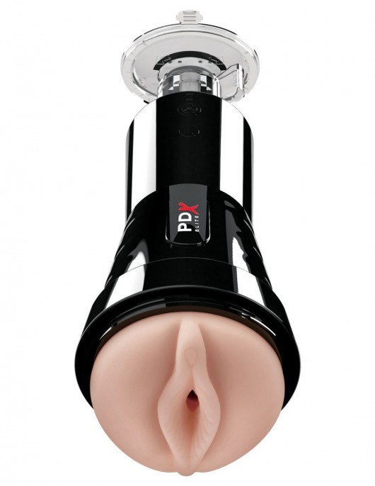 Телесный вибромастурбатор-вагина Cock Compressor Vibrating Stroker - Pipedream - в Таганроге купить с доставкой