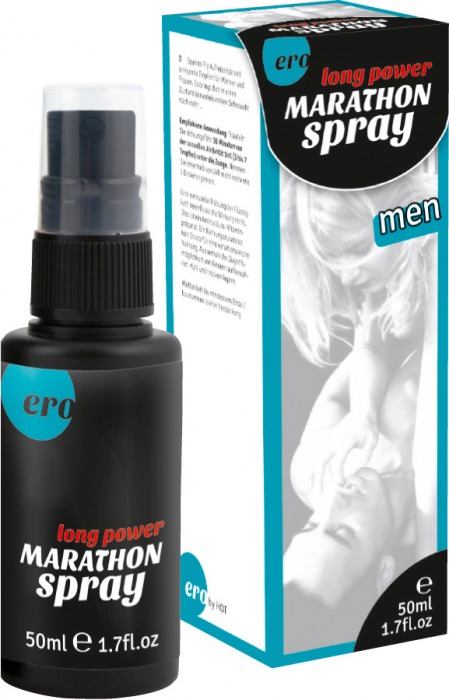 Пролонгирующий спрей для мужчин Long Power Marathon Spray - 50 мл. - Ero - купить с доставкой в Таганроге