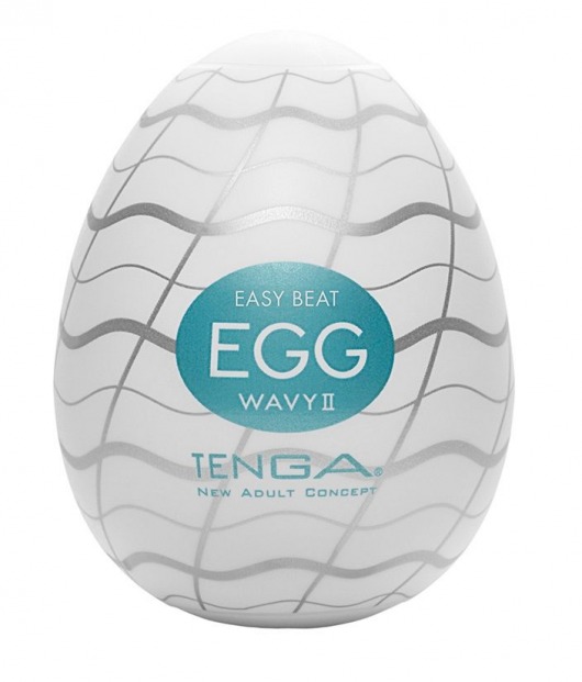 Мастурбатор-яйцо EGG Wavy II - Tenga - в Таганроге купить с доставкой