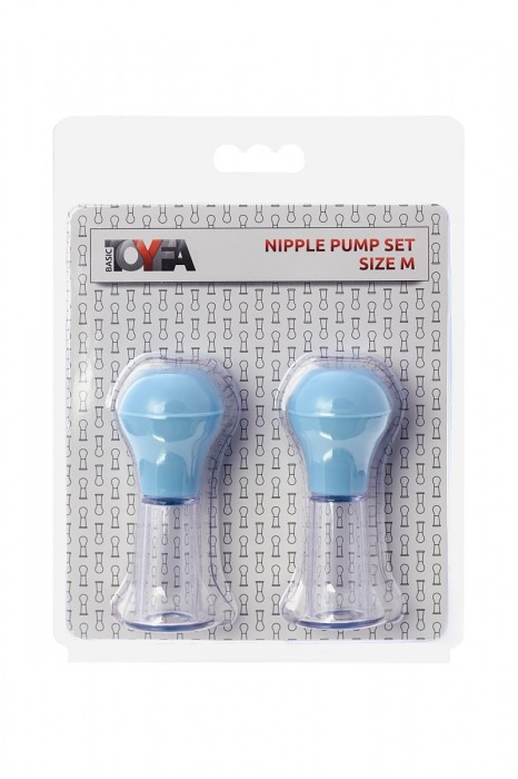 Набор для стимуляции сосков Nipple Pump Set - Size M - Toyfa Basic в Таганроге Набор для стимуляции сосков Nipple Pump Set - Size M - Toyfa Basic