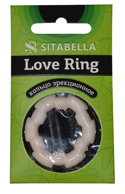 Фигурное эрекционное кольцо из киберкожи - Sitabella - в Таганроге купить с доставкой