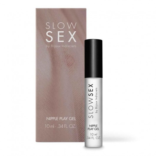 Возбуждающий гель для сосков Slow Sex Nipple Play Gel - 10 мл. - Bijoux Indiscrets - купить с доставкой в Таганроге