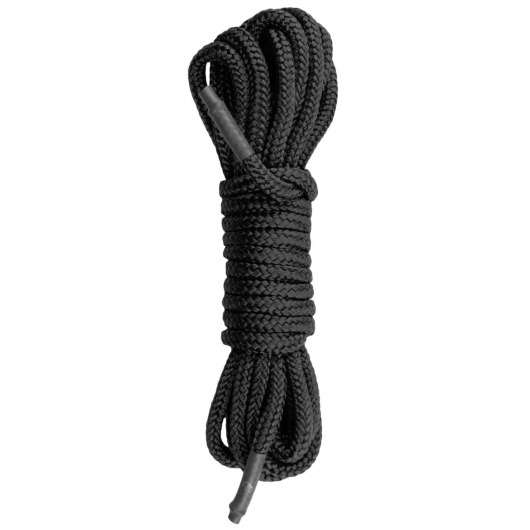 Черная веревка для бондажа Easytoys Bondage Rope - 5 м. - Easy toys - купить с доставкой в Таганроге