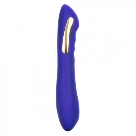 Фиолетовый вибратор с электростимуляцией Intimate E-Stimulator Petite Wand - 18,5 см. - California Exotic Novelties - купить с доставкой в Таганроге