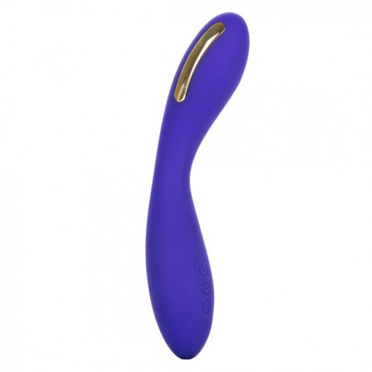 Фиолетовый вибратор с электростимуляцией Intimate E-Stimulator Wand - 21,5 см. - California Exotic Novelties - купить с доставкой в Таганроге