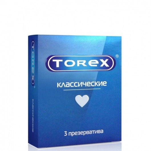 Гладкие презервативы Torex  Классические  - 3 шт. - Torex - купить с доставкой в Таганроге