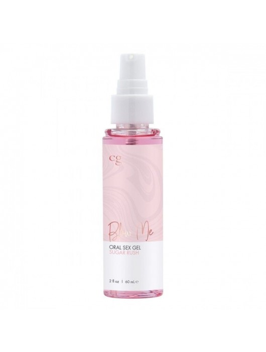 Гель для орального секса Sugar Rush с ароматом сладкой ваты - 60 мл. - CG - купить с доставкой в Таганроге
