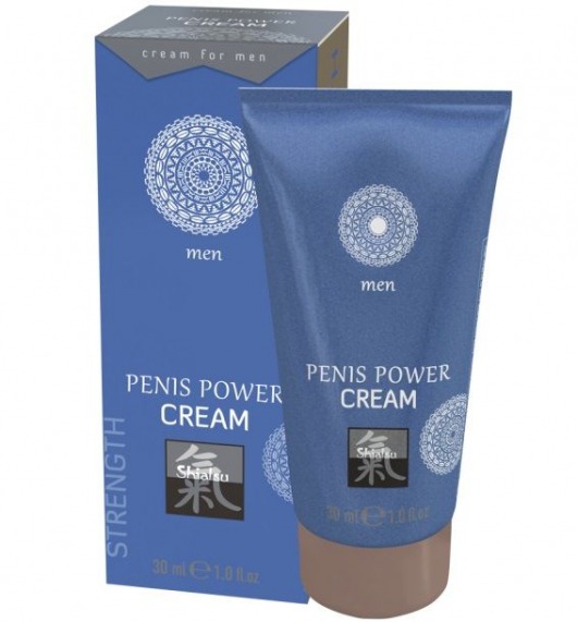 Возбуждающий крем для мужчин Penis Power Cream - 30 мл. - Shiatsu - купить с доставкой в Таганроге