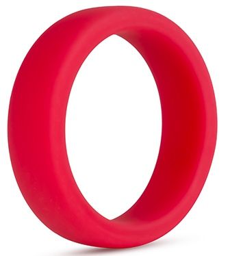 Красное эрекционное кольцо Silicone Go Pro Cock Ring - Blush Novelties - в Таганроге купить с доставкой