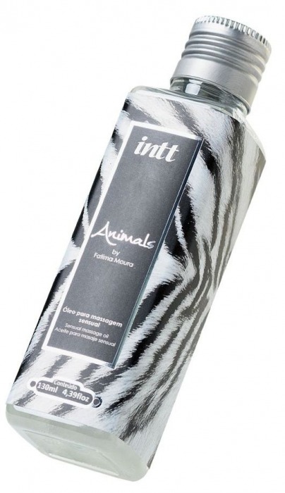 Массажное масло ANIMALS by Fatima Moura с возбуждающим эффектом - 130 мл. - INTT - купить с доставкой в Таганроге