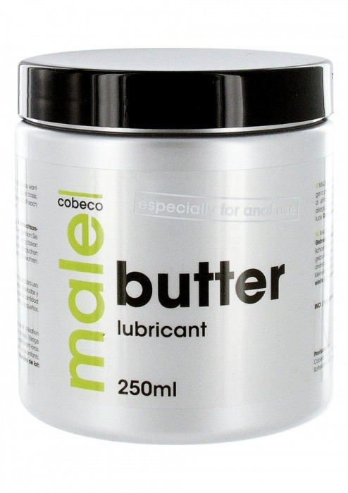 Анальный лубрикант MALE Cobeco Butter Lubricant - 250 мл. - Cobeco - купить с доставкой в Таганроге