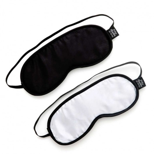 Набор из двух масок на глаза Soft Blindfold Twin Pack - Fifty Shades of Grey - купить с доставкой в Таганроге