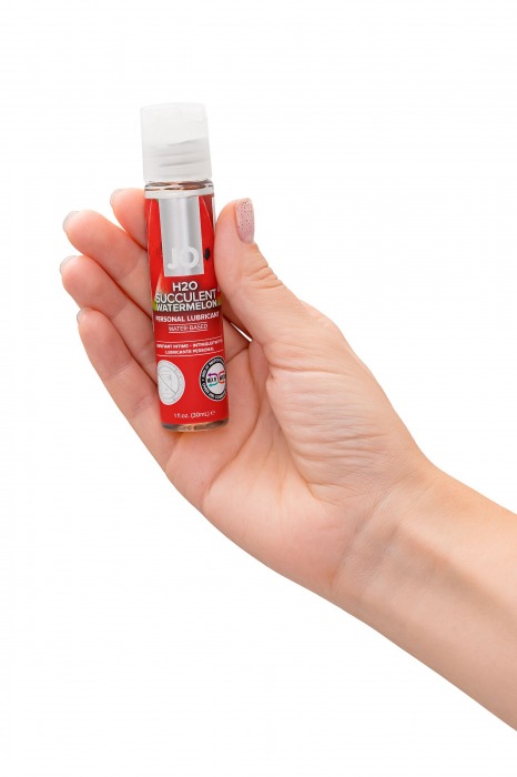 Лубрикант с ароматом арбуза JO Flavored Watermelon - 30 мл. - System JO - купить с доставкой в Таганроге