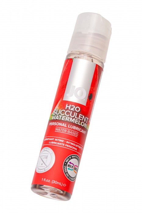 Лубрикант с ароматом арбуза JO Flavored Watermelon - 30 мл. - System JO - купить с доставкой в Таганроге